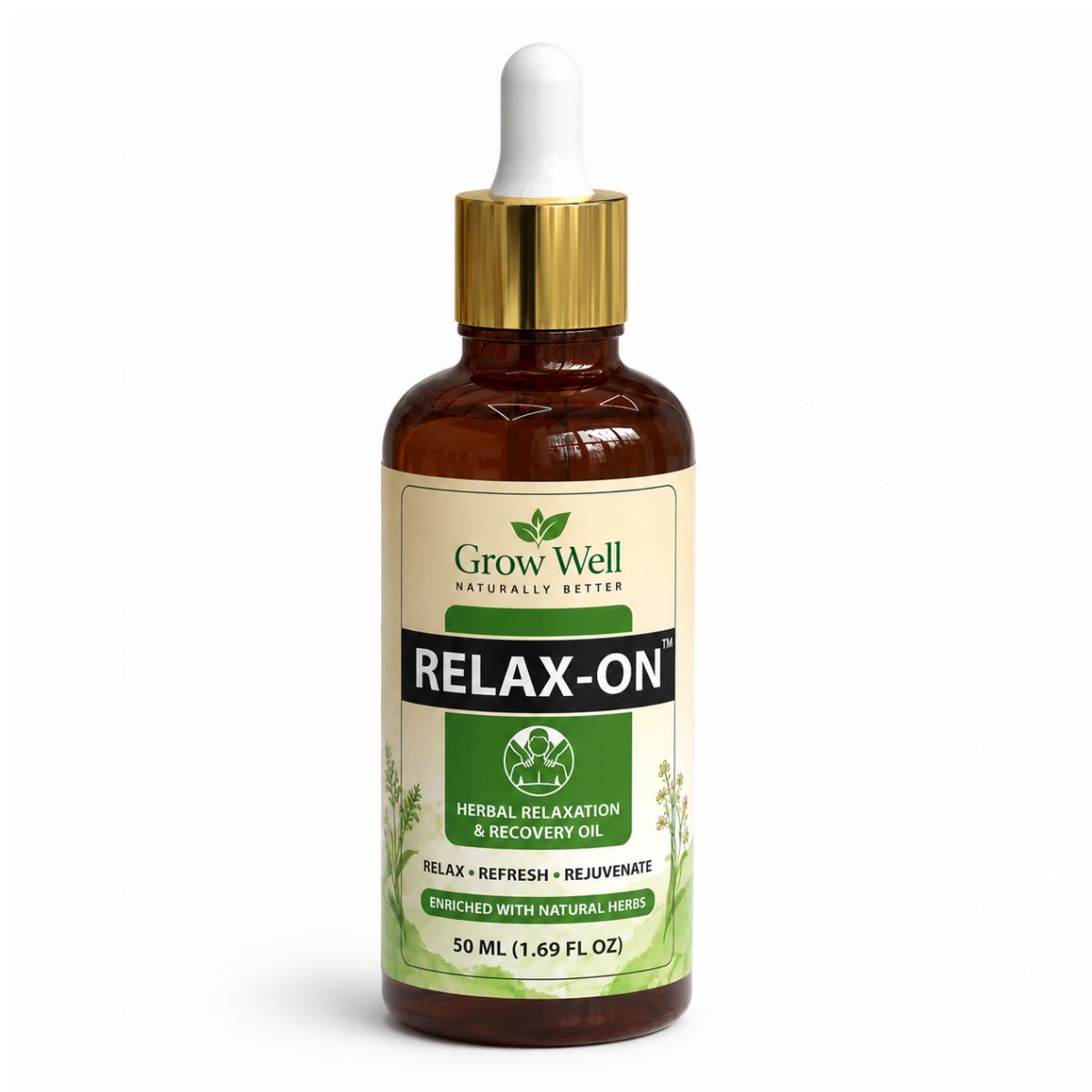 RELAX-ON™ Herbal Relaxation & Recovery Oil