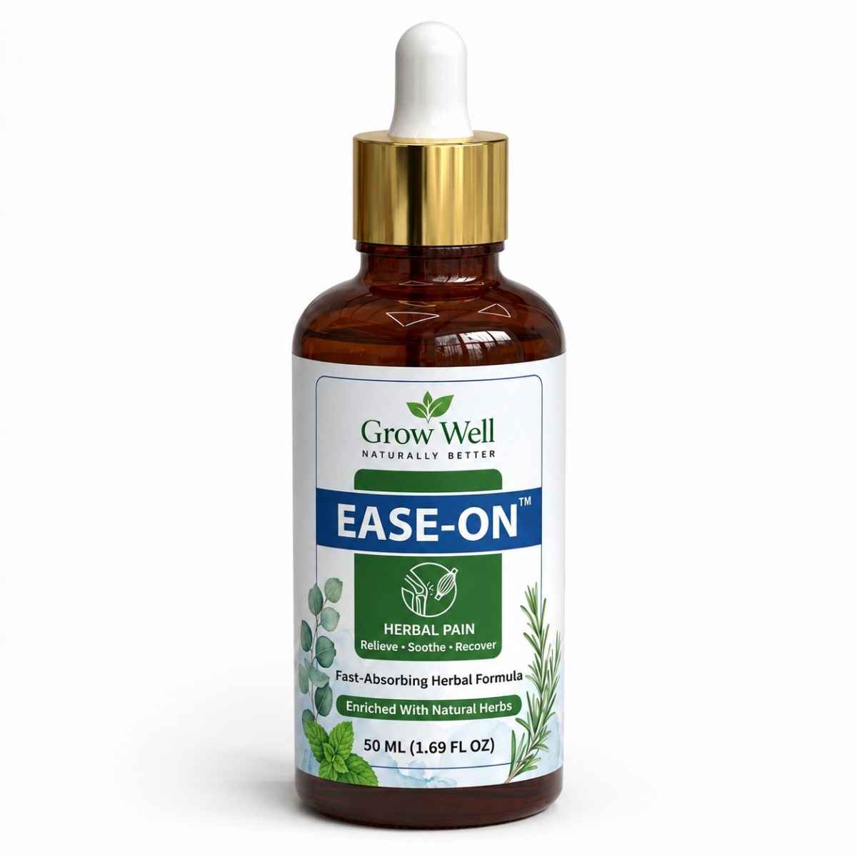 EASE-ON™ Herbal Pain Relief Massage Oil