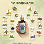 EASE-ON™ Herbal Pain Relief Massage Oil
