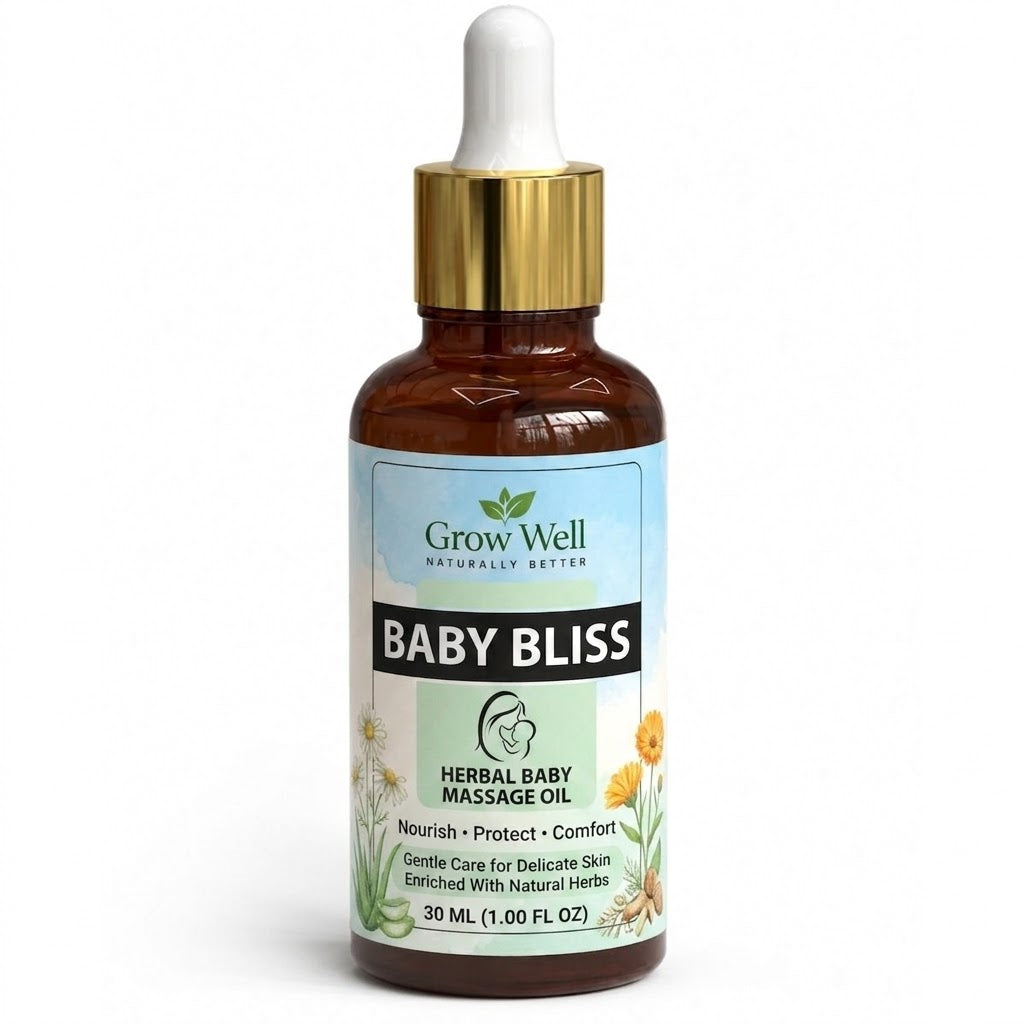 Grow Well Baby Bliss™ Baby Massage Oil