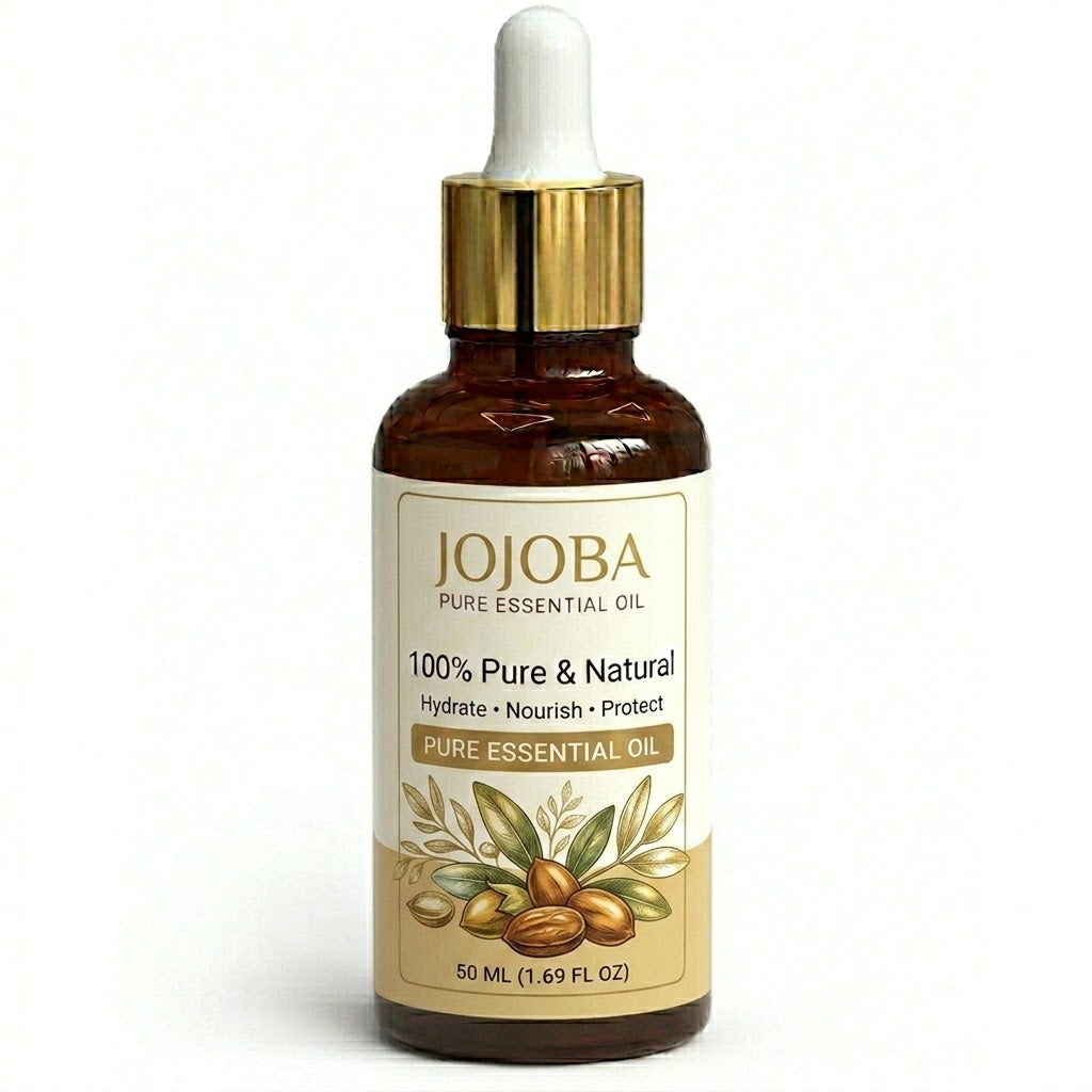 100% Pure Cold Pressed Jojoba Oil
